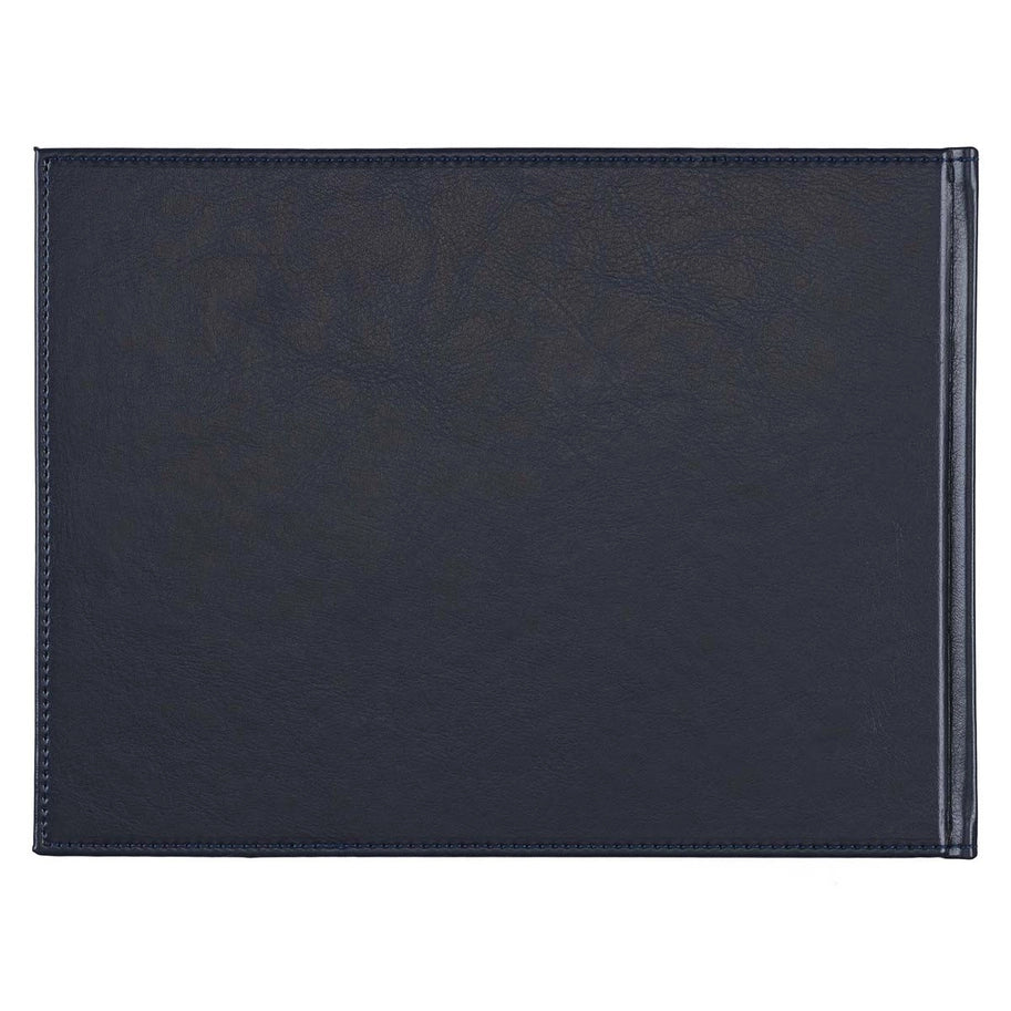 In Loving Memory Navy Medium Guest Book