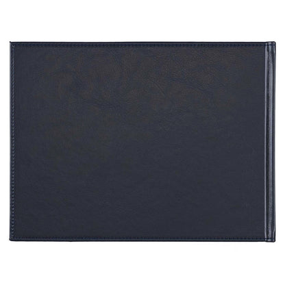 In Loving Memory Navy Medium Guest Book