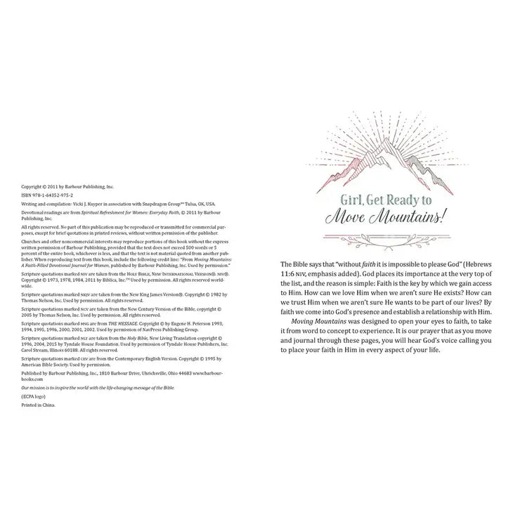 Moving Mountains Journal