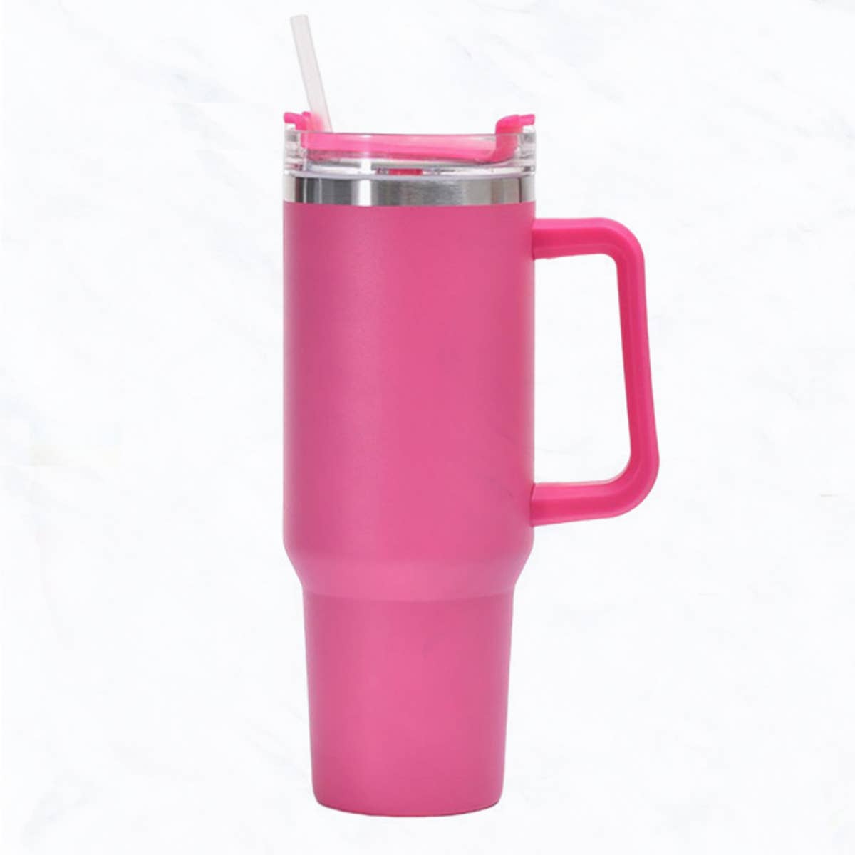 Fuschia Stainless Steel Tumbler