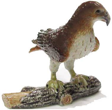 Red Tailed Hawk Mini Figurine