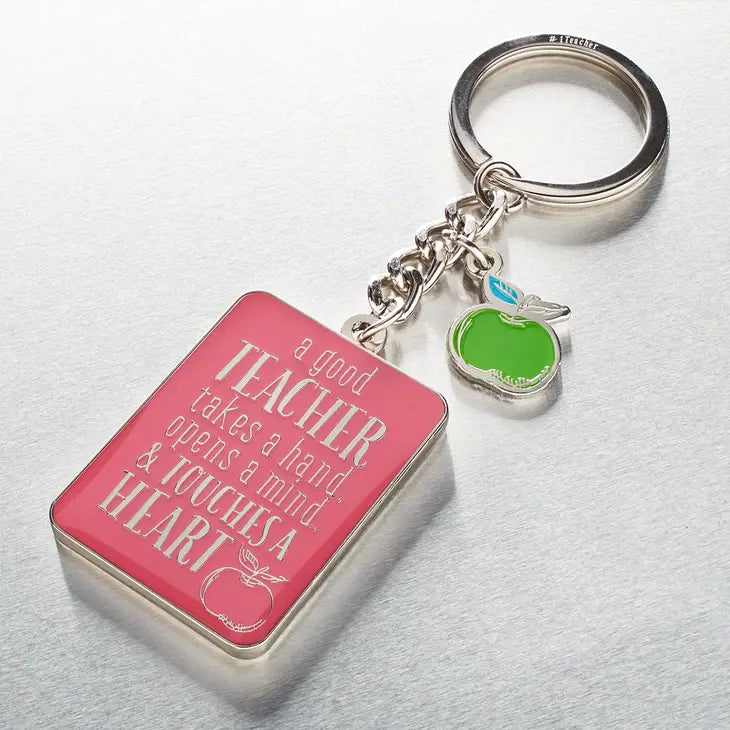A Good Teacher Keyring Gift Tin