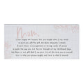Mom I Can't Repay The Lessons..Sign