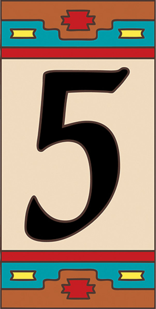 Number 5 Southwest Tile