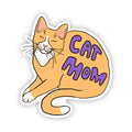 Cat Mom Sticker