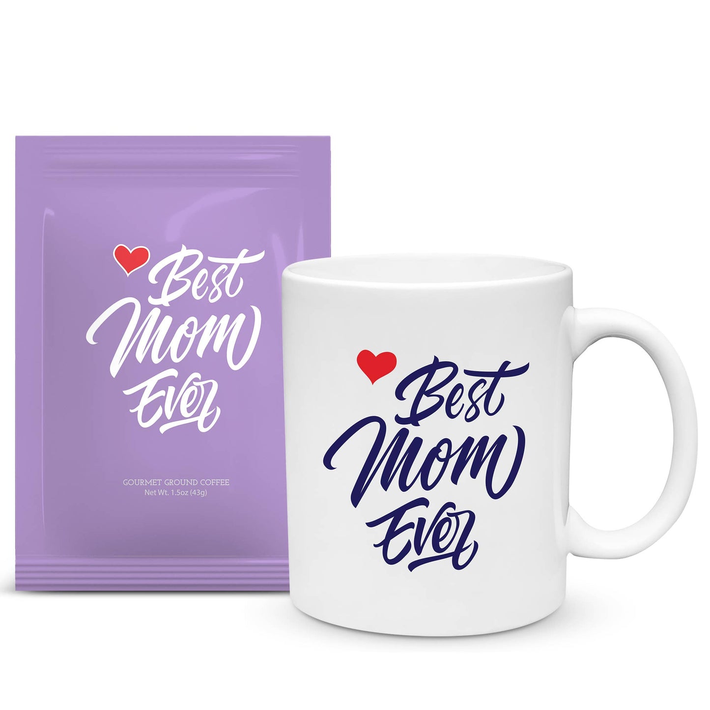 Swag Brewery - Best Mom Ever Mug and Ground Coffee Gift Set