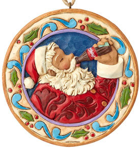 Jim Shore Coca-Cola Santa Ornament