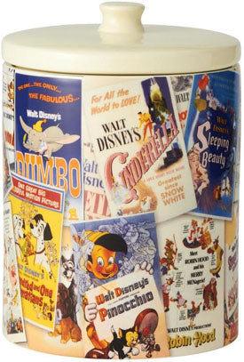 Disney Showcase Poster Collage Cookie Jar/Canister