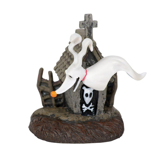 Enesco Nightmare Before Christmas Village Zero and His Doghouse