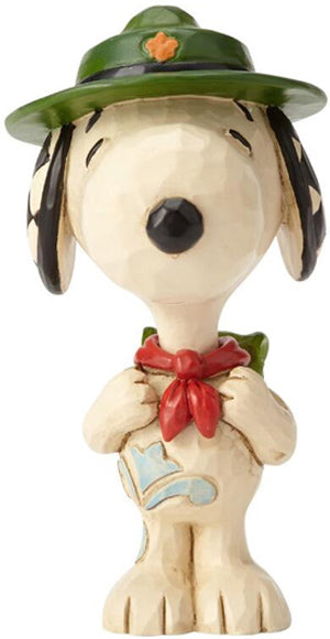 Jim Shore Mini Snoopy Boy Scout