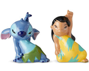 Disney Showcase Lilo and Stitch Salt & Pepper Shakers