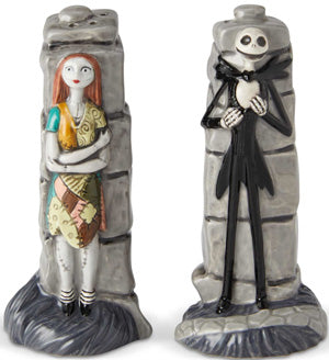 Disney Showcase Jack and Sally Salt and Pepper Shakers