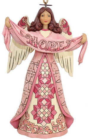 Jim Shore Where There Is Faith..Angel Ornament