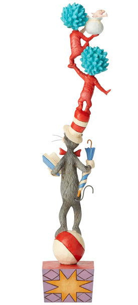 Jim Shore Cat In The Hat Stacked