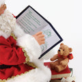 Possible Dreams Captive Audience Santa with Teddy Bear