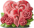 Jim Shore Mini Heart with Roses