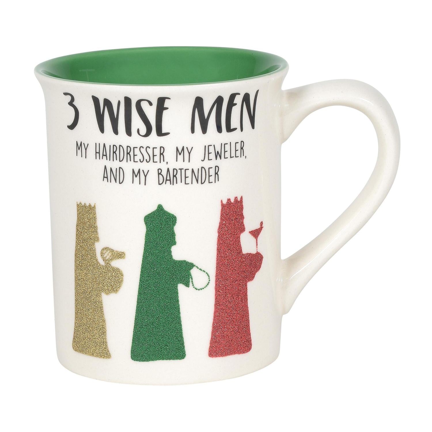 3 Wise Men Glitter Mug