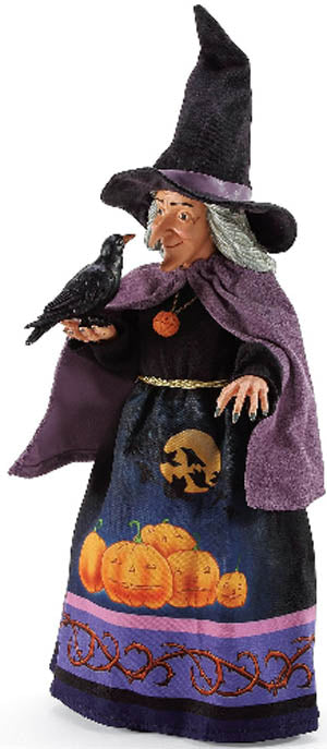 Jim Shore Raven's Spell Witch Figurine