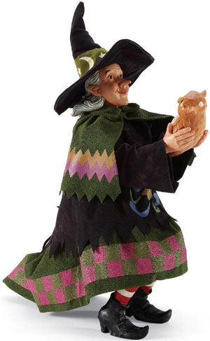 Jim Shore The Wise Owl Witch Figurine