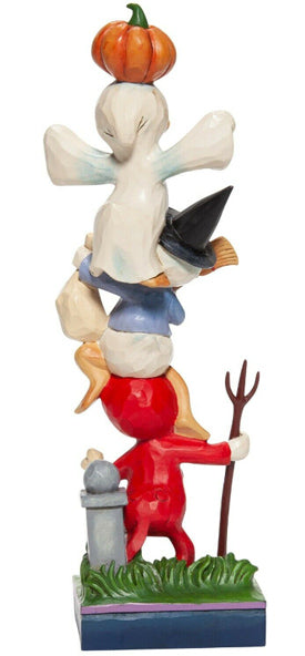 Jim Shore Huey, Dewey & Louie "Teetering Trick-Or-Treaters"