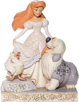 Jim Shore Spirited Siren Ariel & Max