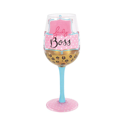 Lady Boss Lolita Wine Glass