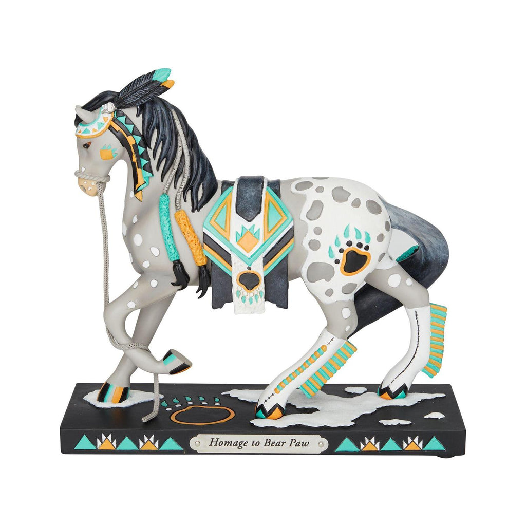 Homage to Bear Paw Painted Ponies Figurine