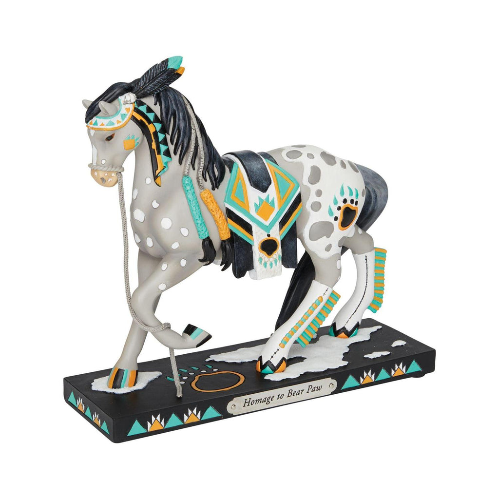 Homage to Bear Paw Painted Ponies Figurine