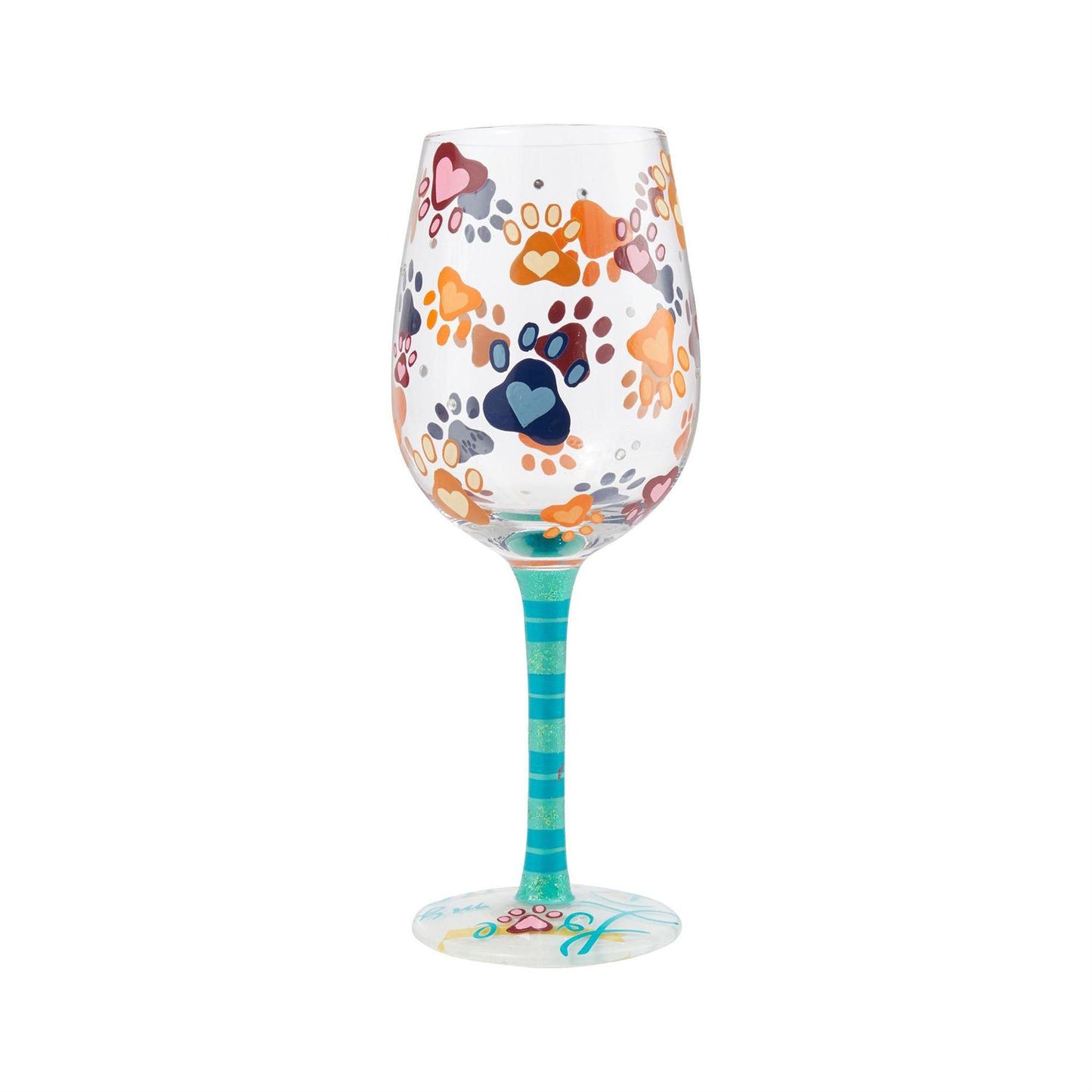 Love My Rescue Lolita Wine Glass