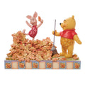 Jim Shore Jumping into Fall Pooh and Piglet Fall