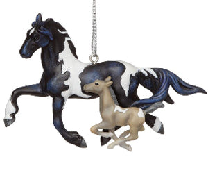 Painted Ponies Ornament "Forever Young"