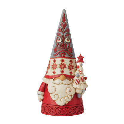 Jim Shore "Tonte Tidings" Nordic Noel Gnome with Tree