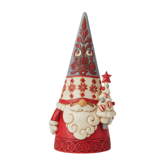 Jim Shore "Tonte Tidings" Nordic Noel Gnome with Tree