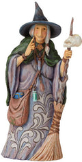 Jim Shore Beware A Creepy Craft Witch Figurine
