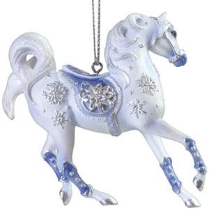 Painted Ponies Ornament "Snow Crystal"