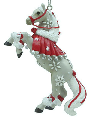 Painted Ponies Ornament "First Snowfall"