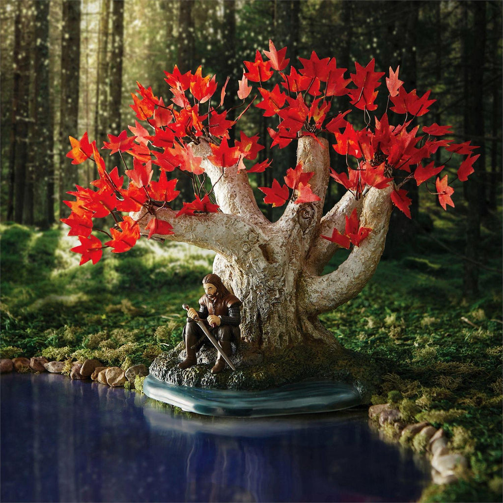 weirwood bonsai tree Department 56 Ned Stark Game of Thrones Village
