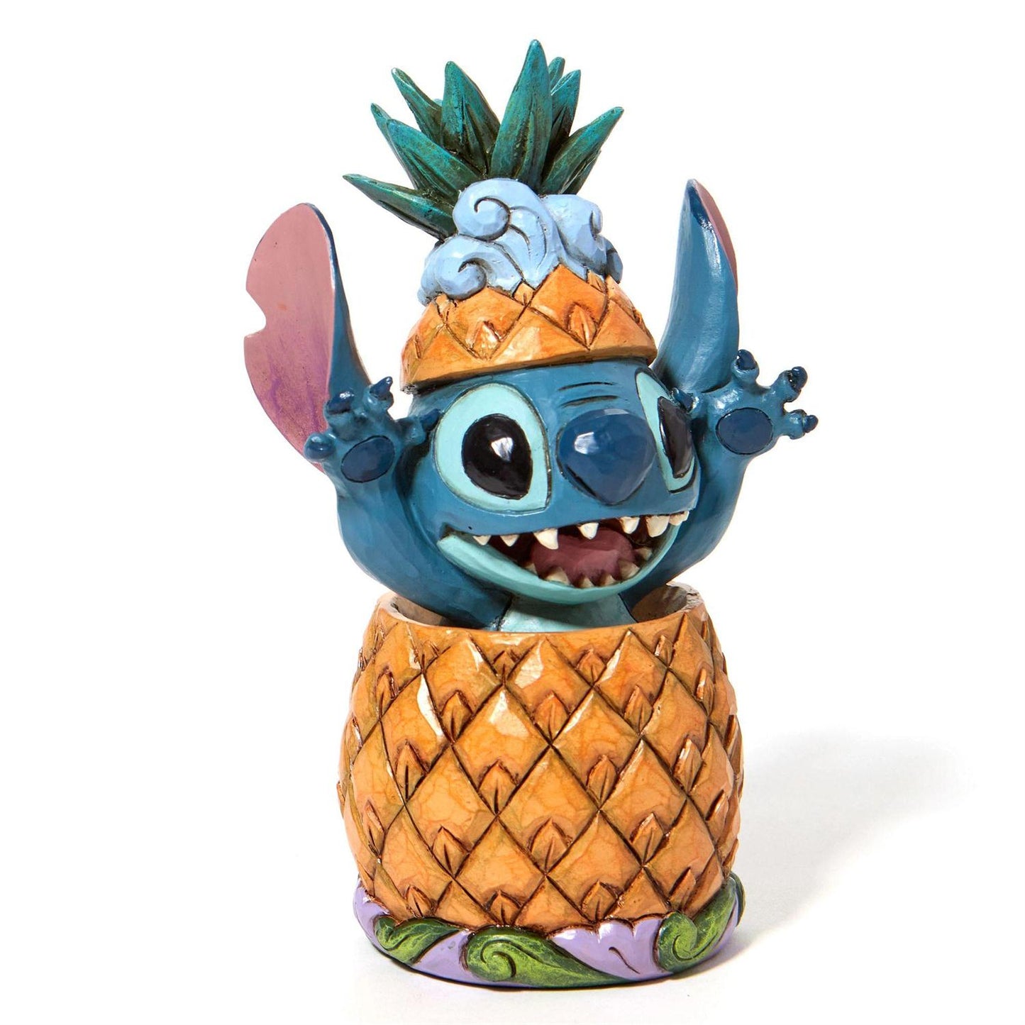 Jim Shore Disney Stitch Pineapple Figurine