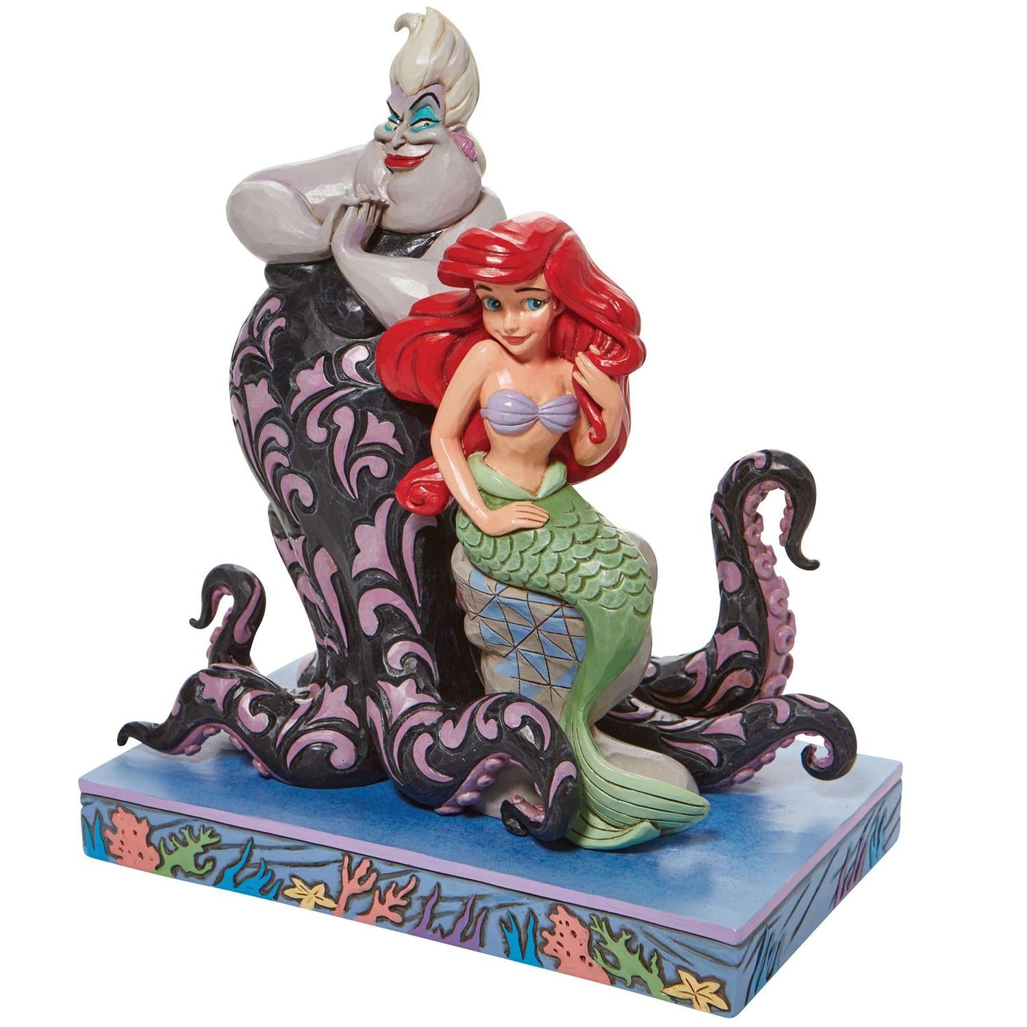 Jim Shore Wicked And Wishful Ariel & Ursula