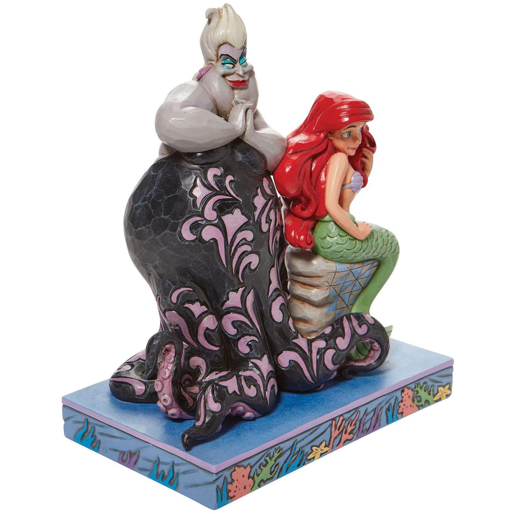 Jim Shore Wicked And Wishful Ariel & Ursula