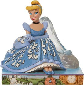 Jim Shore Cinderella Glass Slipper "A Magical Midnight"