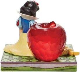 Jim Shore Snow White & Apple "A Tempting Offer"