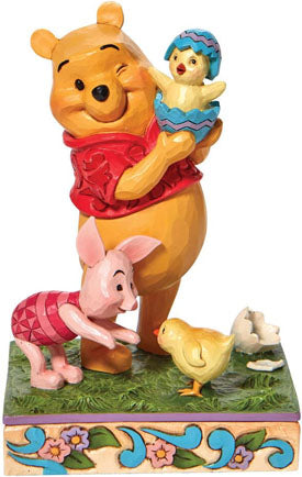 Jim Shore A Spring Surprise Pooh & Piglet