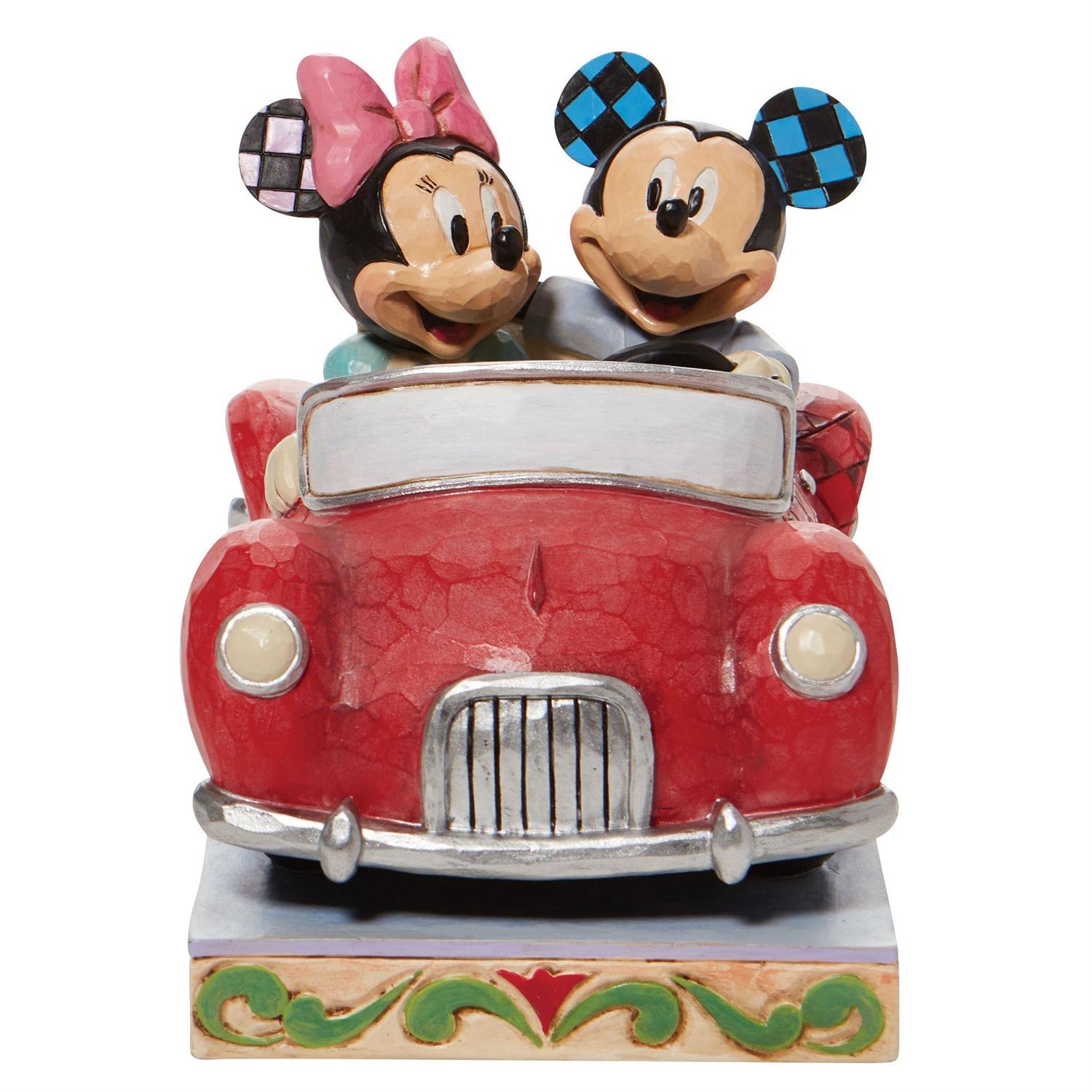 Jim Shore A Lovely Drive Mickey and Minnie