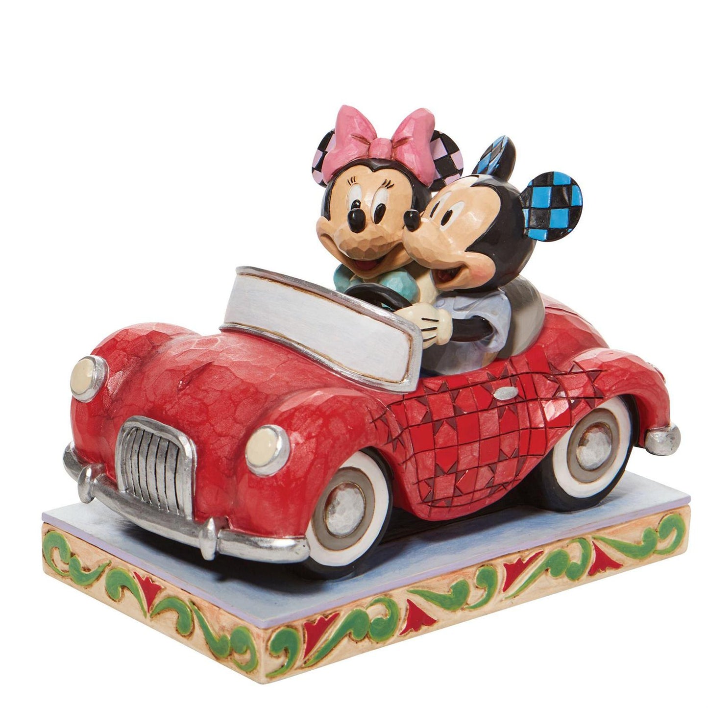 Jim Shore A Lovely Drive Mickey and Minnie