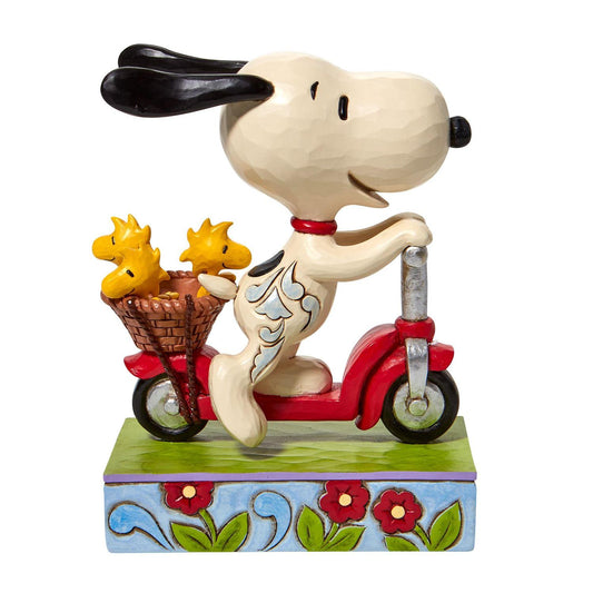 Peanuts by Jim Shore Snoopy Scootin Around