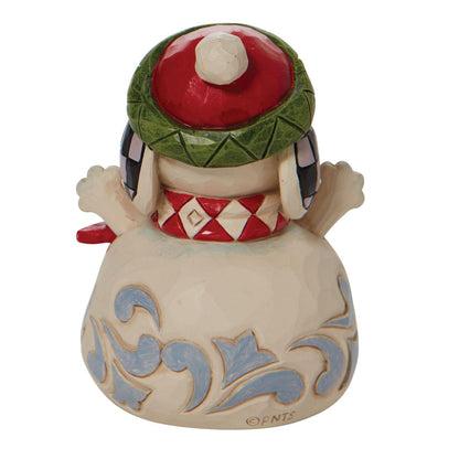 Jim Shore Snoopy/Peanuts Snowman Mini Figurine