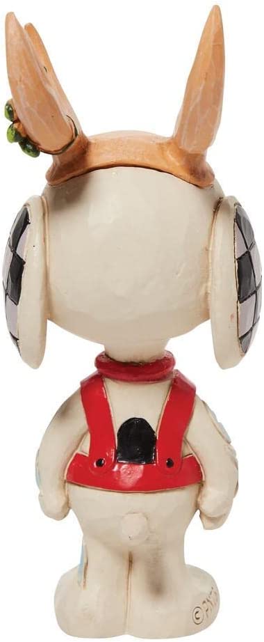 Peanuts Snoopy Reindeer Mini Figurine Jim Shore Enesco