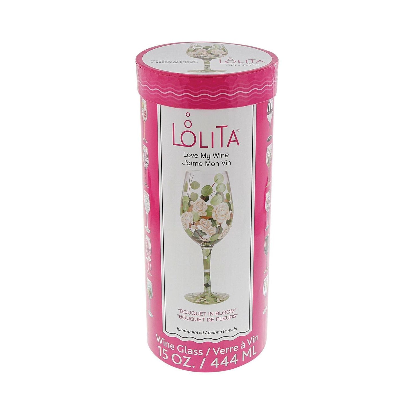 Bouquet in Bloom Lolita Wine Glass