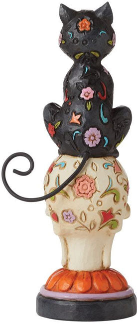 Jim Shore Dia de los Gatos Sugar Skull